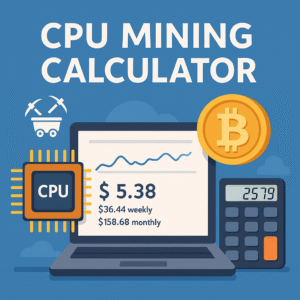 CPU mining calculator