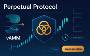 Perpetual Protocol - cover illustration for on-chain perpetual futures