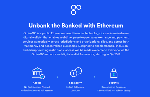OmiseGO intrface