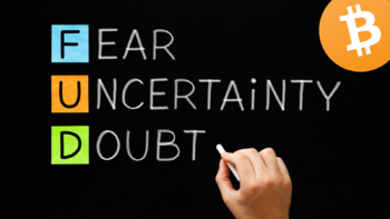 Fear, uncertainty and doubt illustration