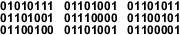 Binary code