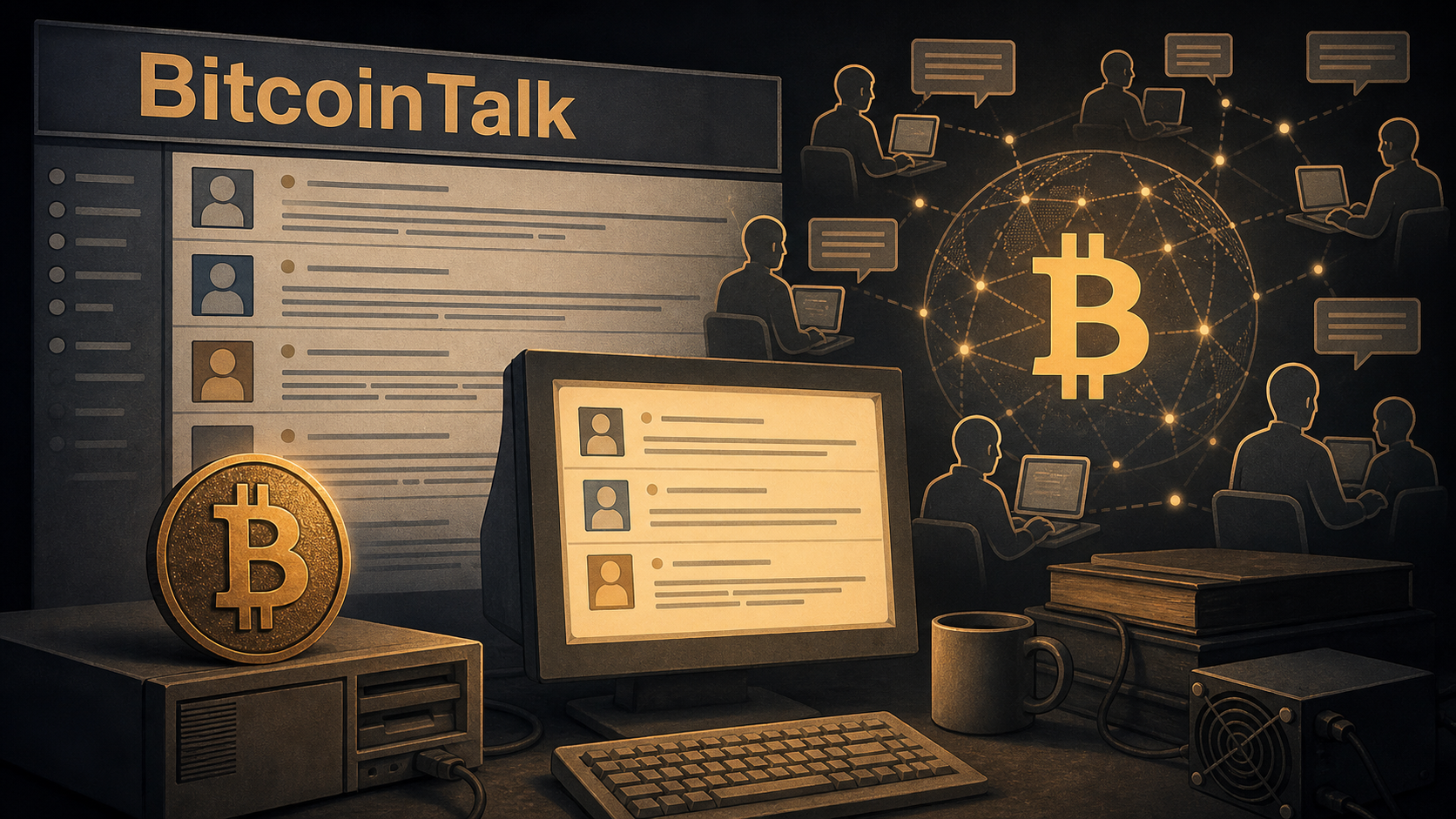 Форум BitcoinTalk и ранние обсуждения Bitcoin