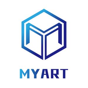 Myart blockchain logo