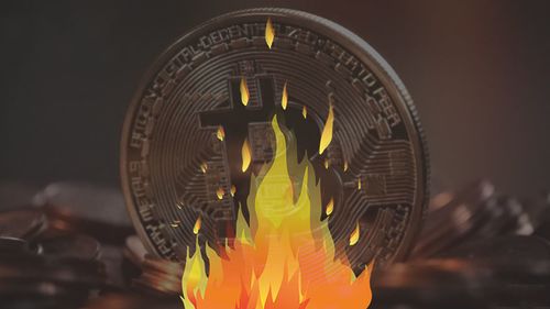Сжигание монет криптовалюты